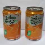 越南进口果汁百事橙汁Tropicana TWISTER补充维他命A,C 320ml