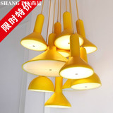 Established Lamp 10灯手电筒创意个性黄色客厅餐厅吊灯设计师灯