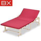 BX可折叠床简易单人床双人实木硬板式办公室午休床儿童陪护午睡