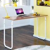 小型简约书桌长80/100/120宽50高72cm台式笔记本电脑桌书架办公桌