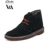 clarks复古鞋Originals沙漠靴Desert Rockn英伦休闲鞋V&A联名款