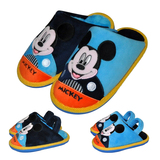 包邮2014新款正品迪士尼米奇儿童男童冬季防滑棉拖鞋居家鞋保暖鞋