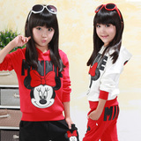 2016春秋款米奇童装女童春装运动套装韩版长袖儿童两件套女孩衣服