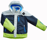 冬款 男童 专业儿童滑雪衣服 防风防雨加绒 北欧原单 防寒服套装