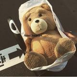 包邮正版ted贱熊美国电影泰迪熊会说话的毛绒玩具娃娃熊生日礼物