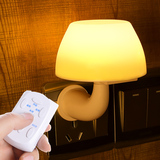 创意LED小夜灯 节能光控插座灯 婴儿睡眠感应灯声控灯夜灯光小灯