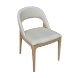 现代北欧风格简约布艺皮艺软包KTV酒店休闲椅全实木咖啡椅子餐椅