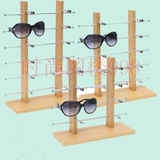 促销眼镜展示道具店柜台木质i装饰眼镜展架货架太阳镜陈列展示架