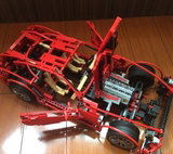 创新成人拼装遥控车模型积木组装汽车跑车赛车益智小礼物玩具0