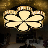 花瓣水晶LED吸顶灯时尚后现代简约个性地中海田园客厅餐厅卧室灯