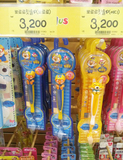 韩国进口正品宝露露PORORO儿童牙刷可爱卡通3D牙刷宝宝牙刷单只