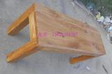 老榆木实木长板凳条凳拉筋凳公园休息凳子 简易长木凳床尾凳长凳