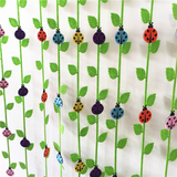 小学幼儿园装饰吊饰 走廊 教室环境布置空中挂饰 瓢虫树叶条装饰