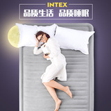 intex充气床家用 双人气垫床双人加厚家用充气床垫户外折叠床双人
