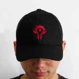 魔兽世界WOW游戏周边 部落标志联盟标志 棒球帽 帽子 太阳帽现货