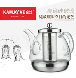 KAMJOVE/金灶 电磁炉专用玻璃壶不锈钢内胆过滤烧水壶花茶壶