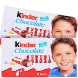 意大利进口零食费列罗 Kinder健达夹心牛奶巧克力100g  缤纷乐T8
