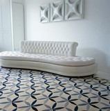 简约现代格子地毯宜家欧式地毯客厅茶几卧室床边样板间地毯定制