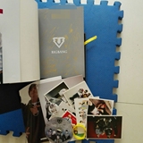 BigBang写真 亲笔签名 最新豪华礼盒写真集+海报 徽章 光碟 手环