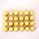 包邮费列罗巧克力T24粒成品礼盒透明凹凸平整装情人节礼物零食
