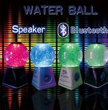龙卷风手机无线蓝牙音响水舞水晶魔球插卡水球音箱炫彩LED闪光灯