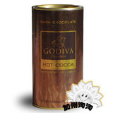 现货 比利时高迪瓦Godiva黑巧克力可可粉罐装410G