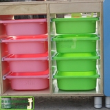 幼儿园教具篮柜 儿童玩具分类收纳柜 儿童房木质储物柜