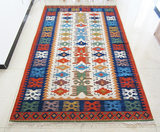 kilim基利姆纯羊毛手工编织地毯床边毯异域民族风宜家土耳其地毯