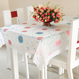 EVA桌布防水透明软玻璃餐桌布茶几台布免洗防烫防滑塑料PVC桌布