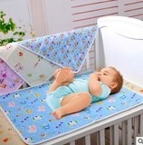 朴朴米 纯棉卡通防水婴儿隔尿垫 母婴用品厂家批发 宝宝床垫