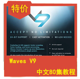 小E资源 Waves V9  中文完全版加80集教程
