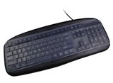 台式电脑键盘保护膜 彩色通用型 防尘贴膜 台式机键盘膜 透明硅胶