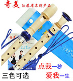 奇美牌小博士高音8孔竖笛（蓝色八孔  送电子教材  儿童初学正品