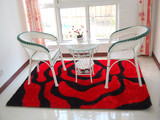 特价包邮加密韩国丝图案地毯现代简约卧室床边毯客厅茶几满铺定制