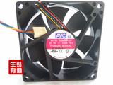 台湾AVC 8025 8CM\厘米 4线\4P CPU液压机箱静音散热风扇 12V