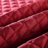欧式加厚婚庆床盖床罩绗缝被纯棉床品结婚大红色床单三件套六件套