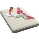 INTEX新款豪华帐篷防潮垫子 户外充气床垫 乳白色单人折叠床双人?