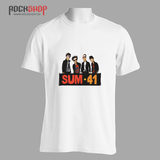 Sum 41 T-shirt Sum41乐队T恤 卡通图案体恤