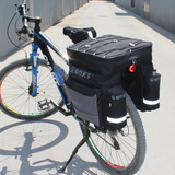骑行天下驮包 山地自行车后驮包骑行装备 三合一货架包托包驼包