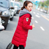 2016冬季棉衣女中长款加厚韩版修身羽绒服大码棉服潮女装显瘦外套