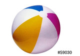 正品INTEX-59030四色沙滩球/海滩球/透明充气球 直径61CM