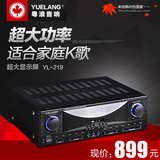 粤浪 YL-219家庭KTV音响套装 专业卡拉OK音箱会议卡包功放机