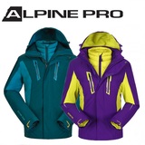 Alpinepro/阿尔派妮 男女羽绒内胆三合一冲锋衣MJCF807CN/LJCF817