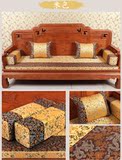 冲三钻红木实木沙发坐垫椅垫靠垫定做罗汉床垫餐椅垫百子图可拆洗
