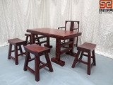 实木书桌老榆木茶桌韩式 写字台画案餐桌简约现代古典桌仿古家具