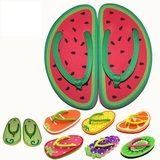 草莓葡萄凉拖鞋女潮包邮夏季创意个性卡通水果人字拖橙子西瓜香蕉