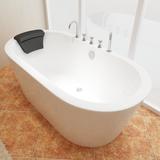 欧式黑红白贵妃加深保温独立式亚克力无缝一体浴缸1.51.61.71.8米