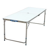 梵歌纳1.6米户外折叠桌椅 铝合金折叠桌便携式桌子野餐桌摆摊桌宣