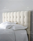现货欧式双人床 麻布床新古典后现代1.5米单人方床1.8米软床特价