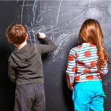 防水可移除黑板贴纸/无毒环保教学墙贴/儿童房涂鸦黑板贴纸/墙贴